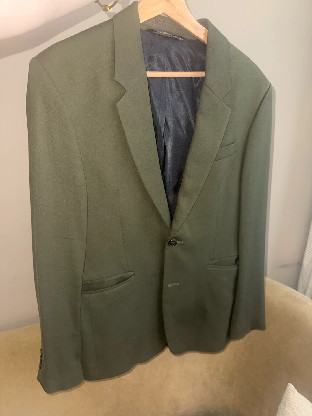 Zara Olive Green Men’s Suit Set - photo 2