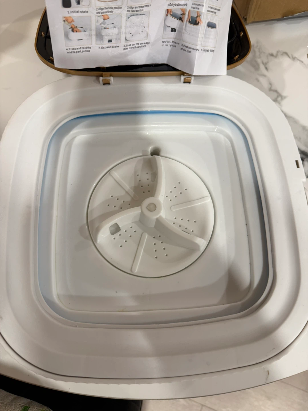 Axton Portable Foldable Mini Washing Machine - photo 3