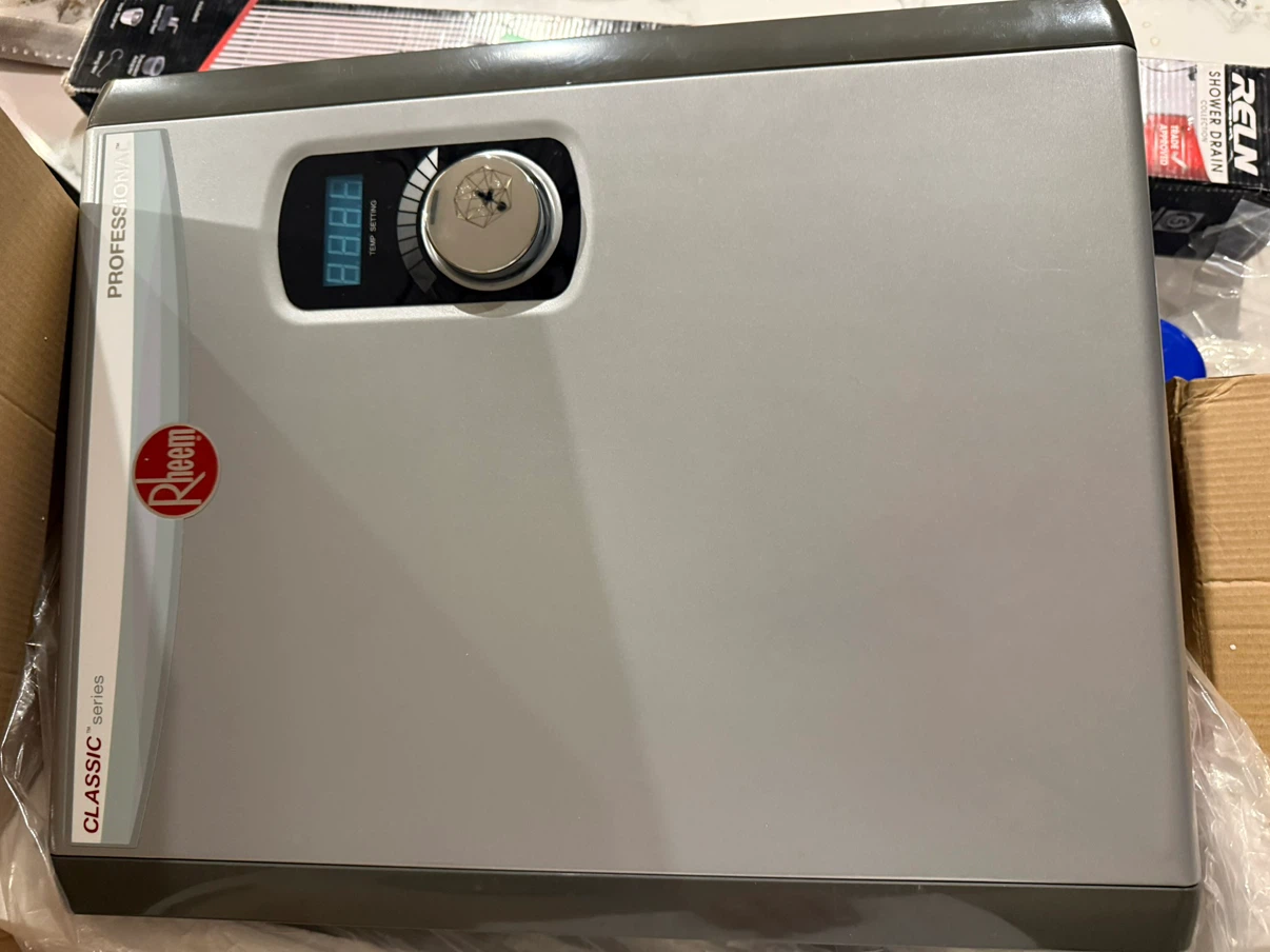 Rheem Classic Series Professional Tankless Electric Water Heater - photo 2