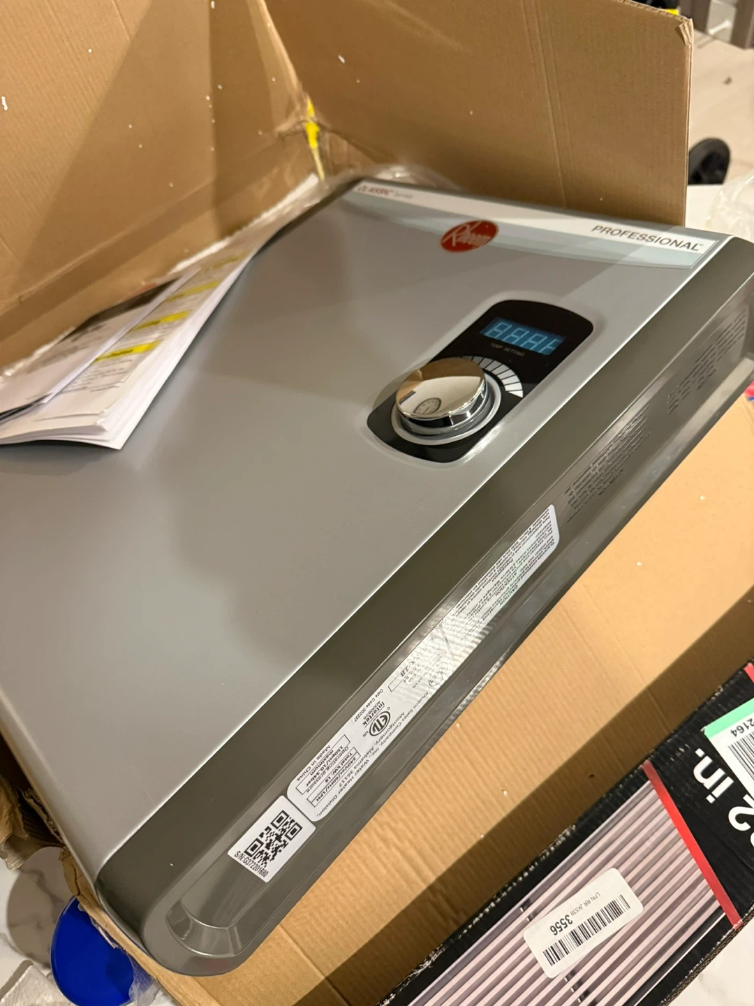 Rheem Classic Series Professional Tankless Electric Water Heater - photo 3
