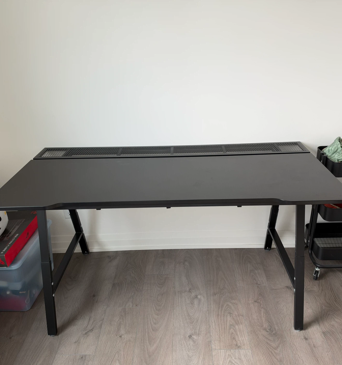 IKEA Black Gaming Desk - photo 2