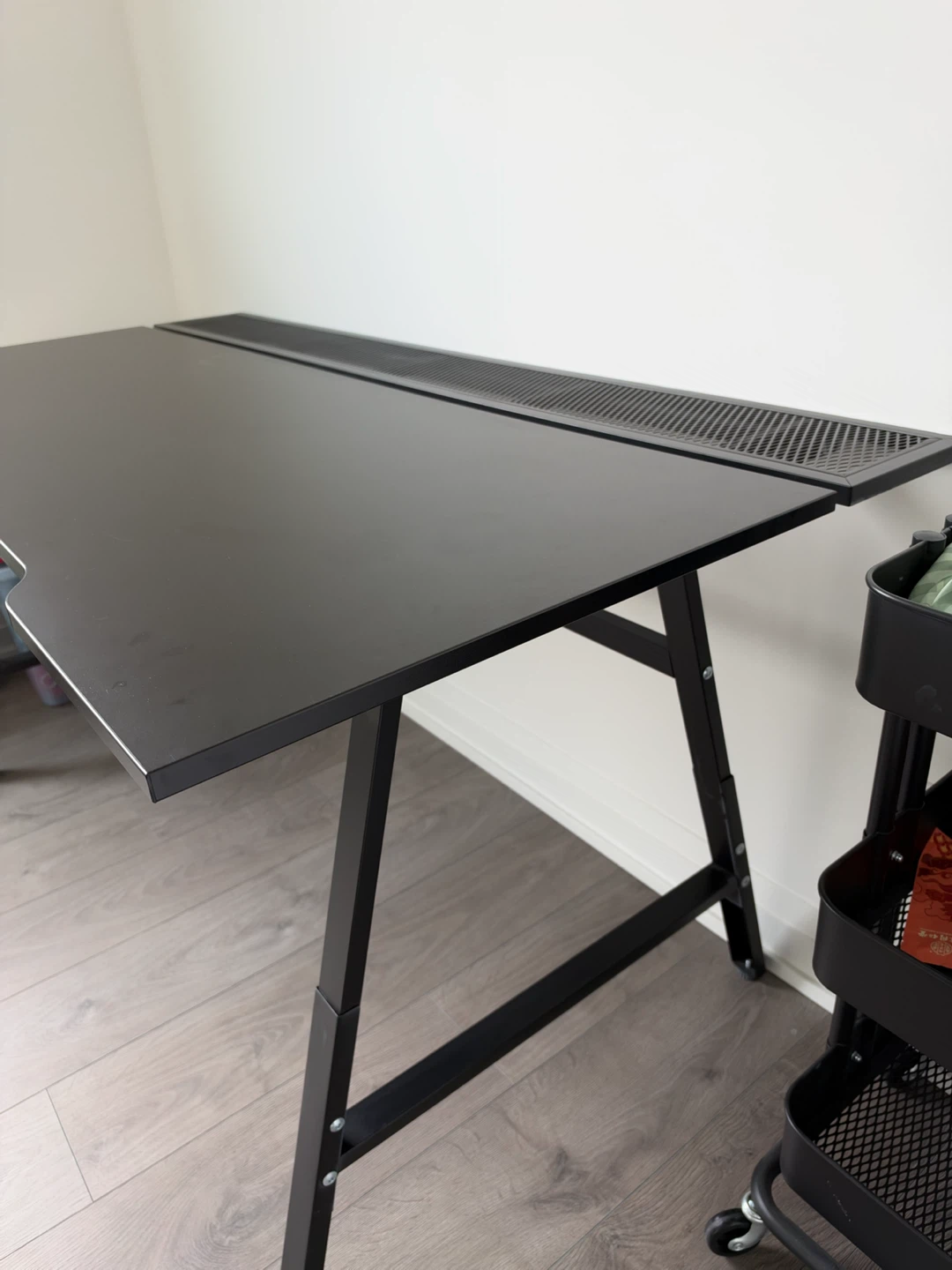 IKEA Black Gaming Desk - photo 3