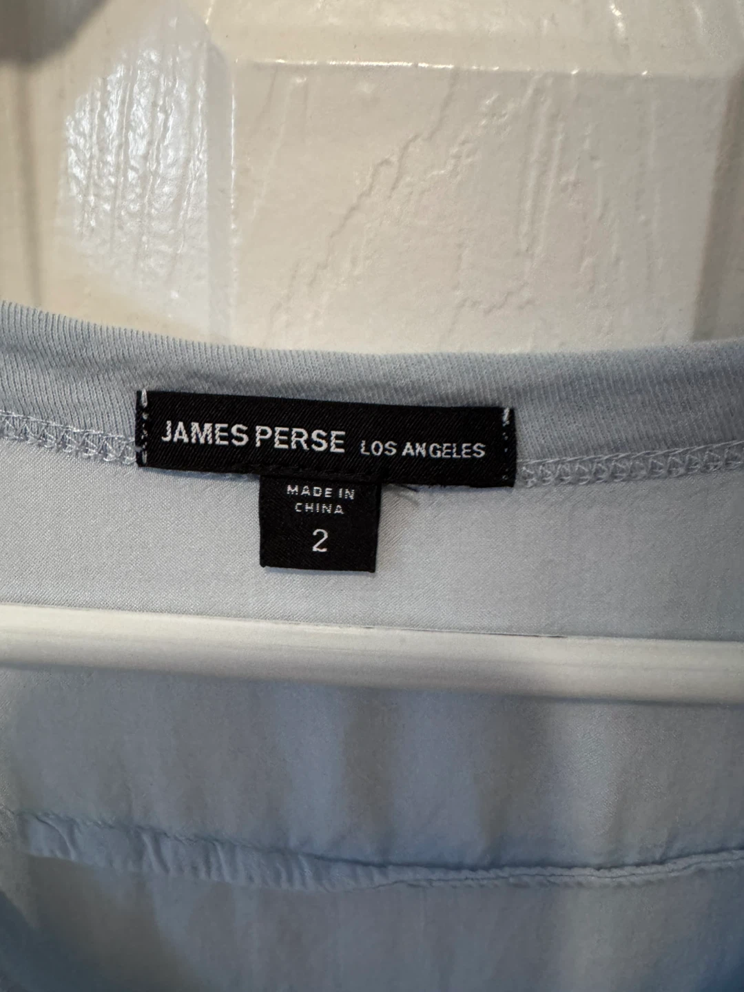 James Perse Los Angeles Light Blue T-Shirt, size 2 - photo 2