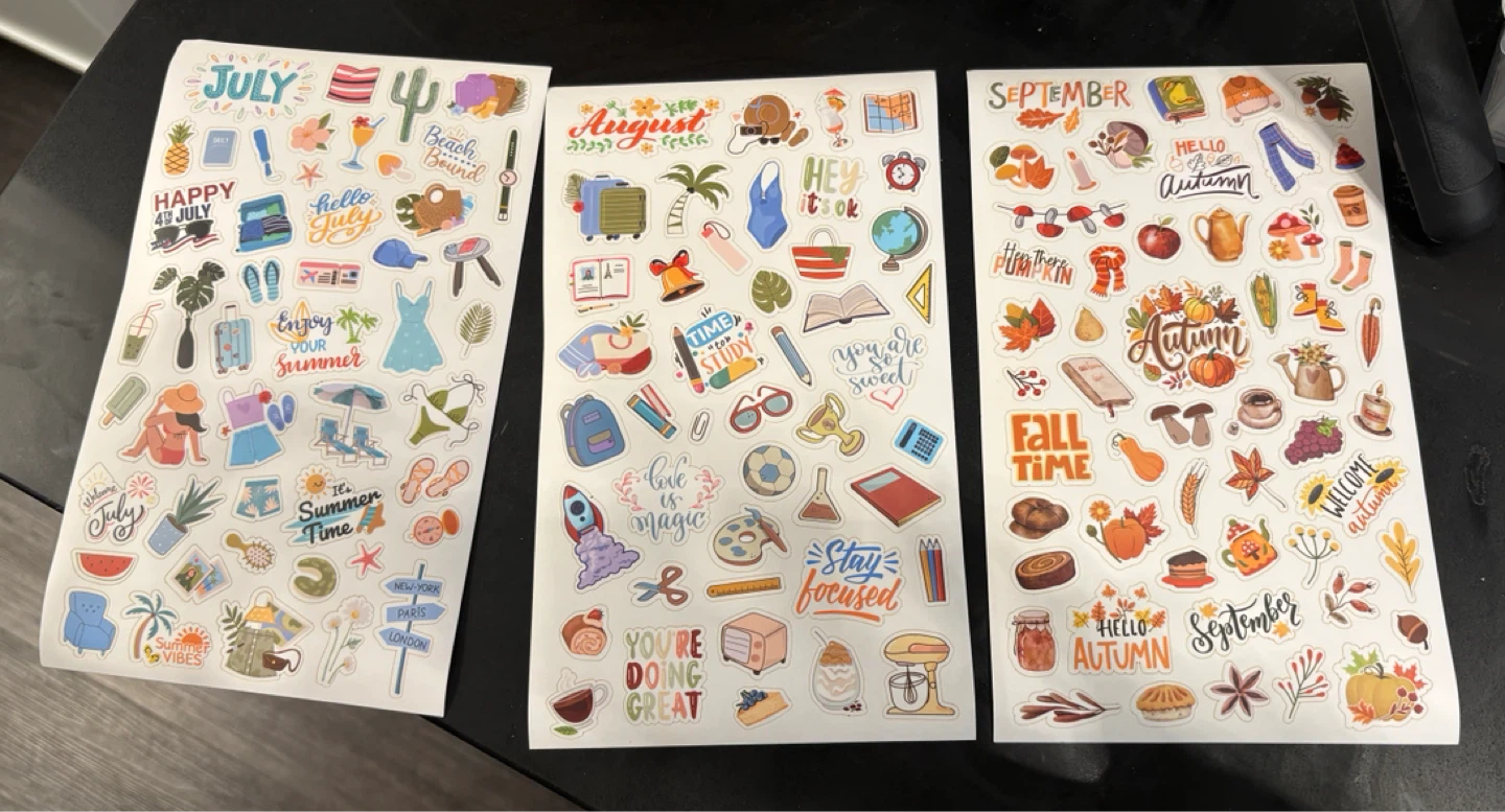 Journaling Sticker and Stencil Lot - photo 2