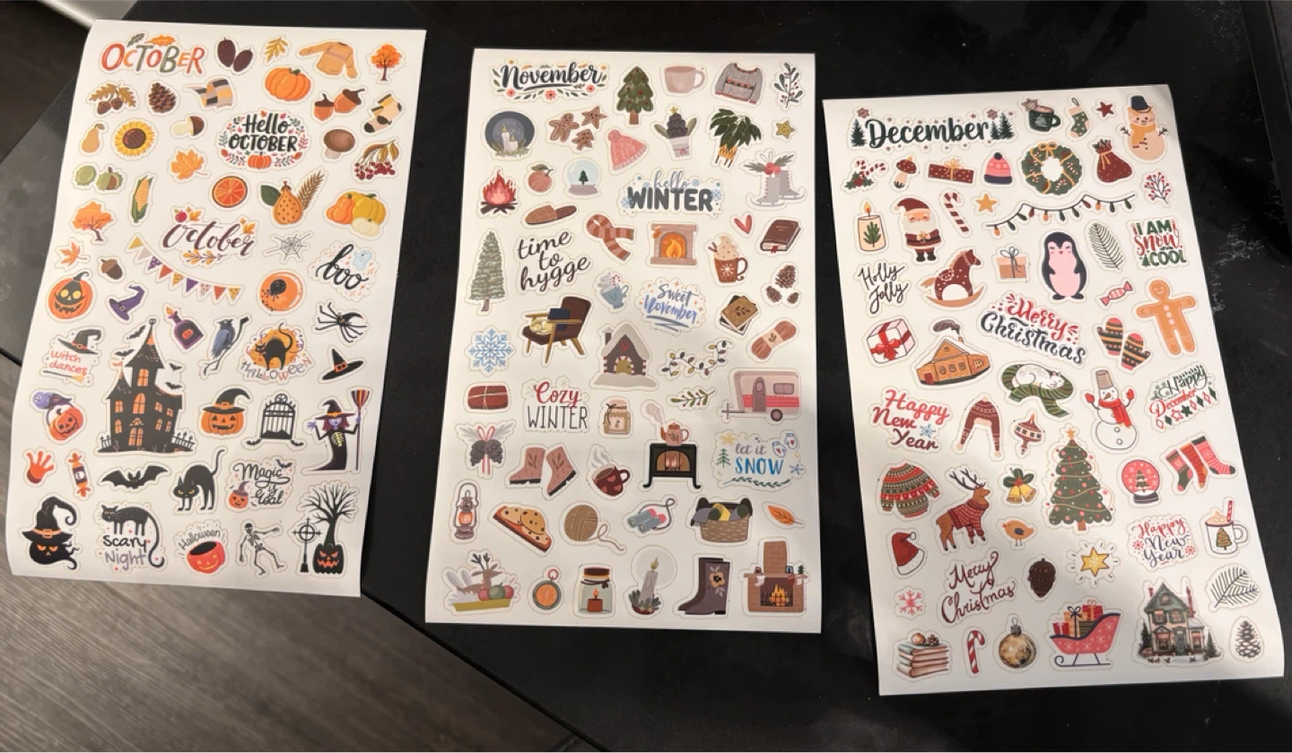 Journaling Sticker and Stencil Lot - photo 3