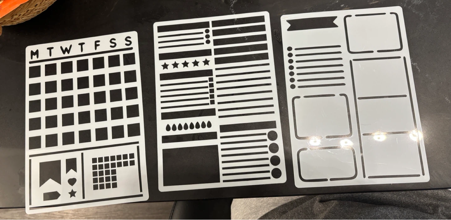 Journaling Sticker and Stencil Lot - photo 5