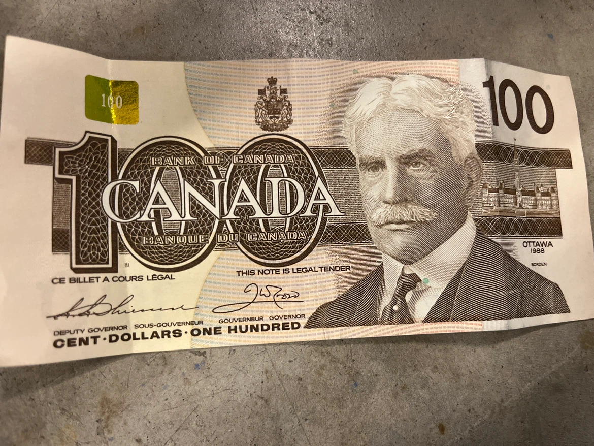 Bank of Canada $100 Banknote - photo 2