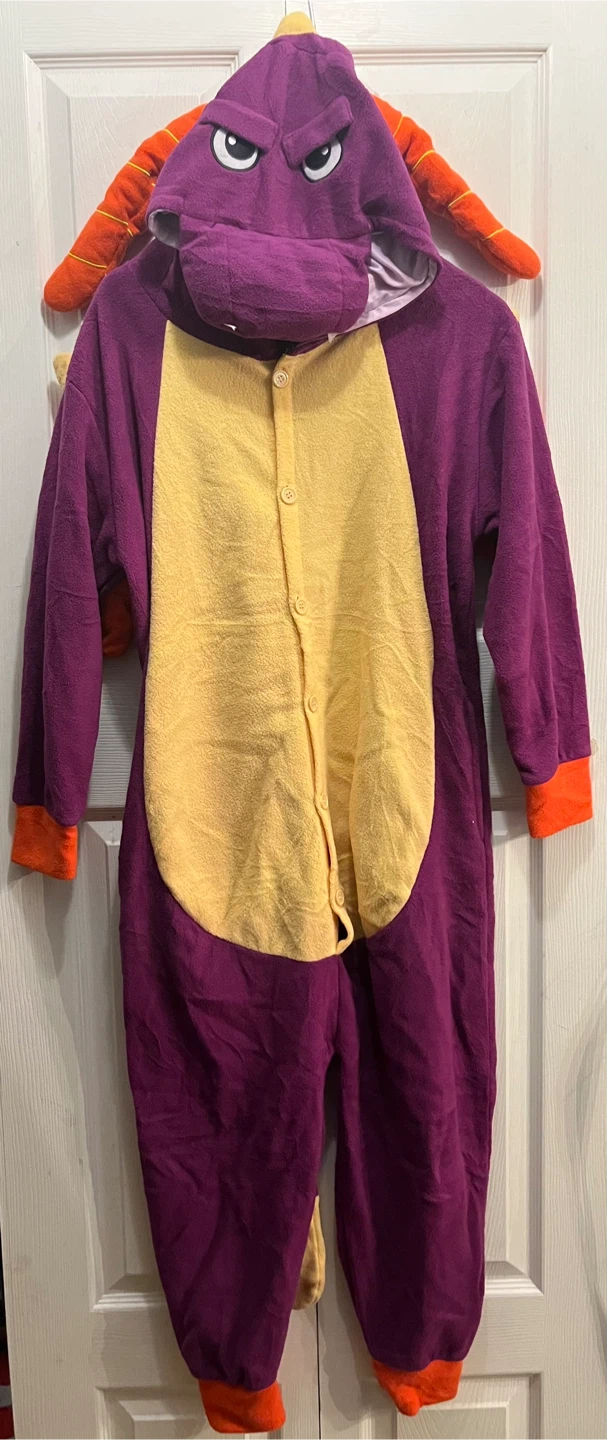 🎃 Sythe Spyro Dragon-themed adult onesie costume  🎃 - photo 4