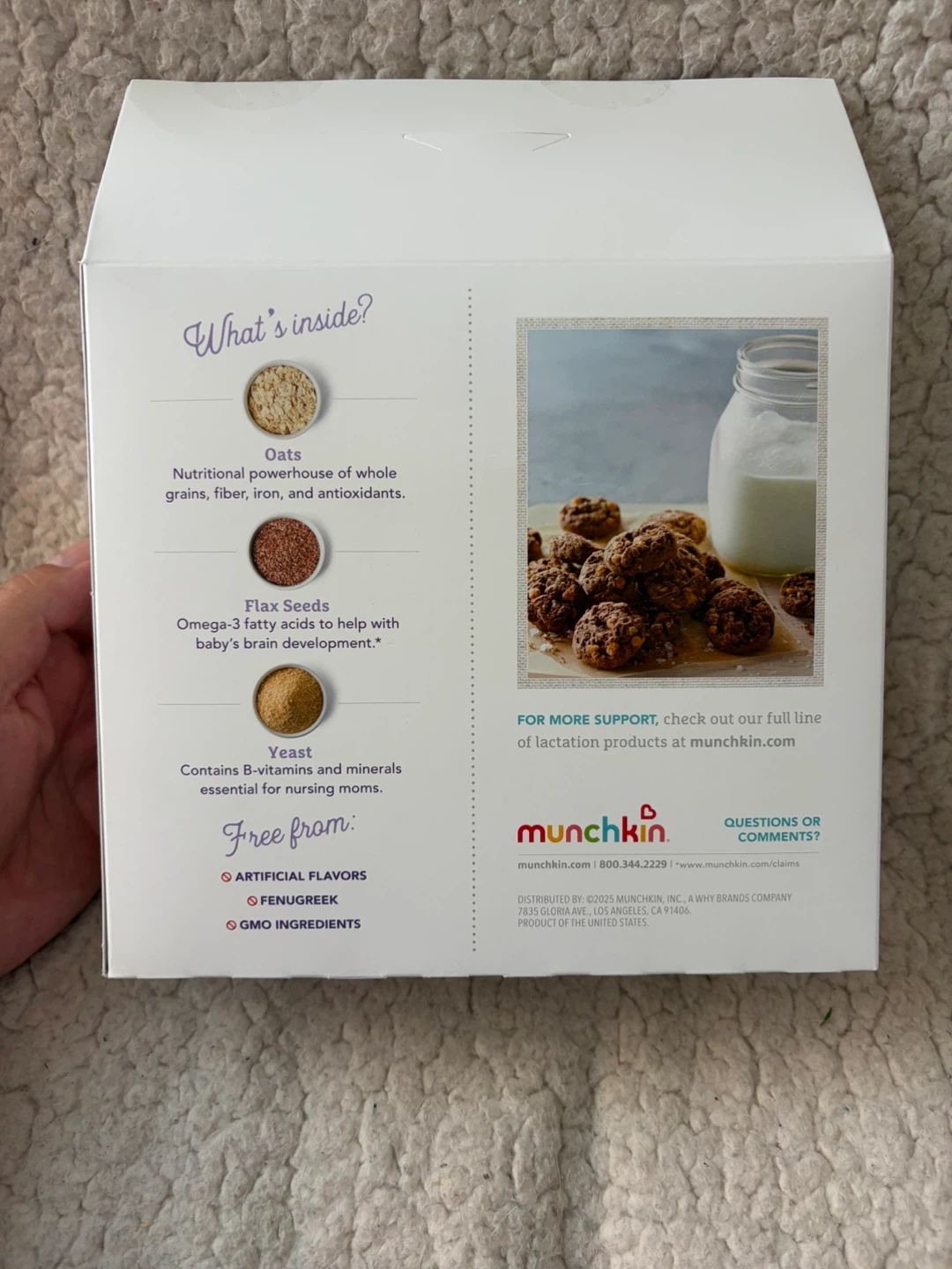 Munchkin Lactation Cookie Bites, Chocolate Salted Caramel - photo 4