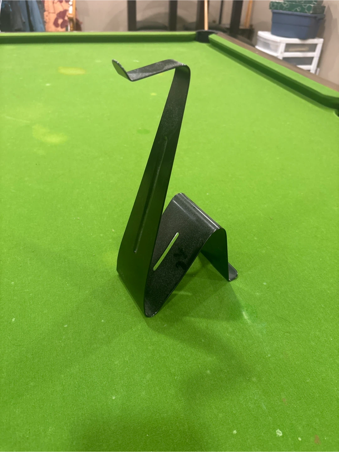 IKEA Black Metal Headphone Stand