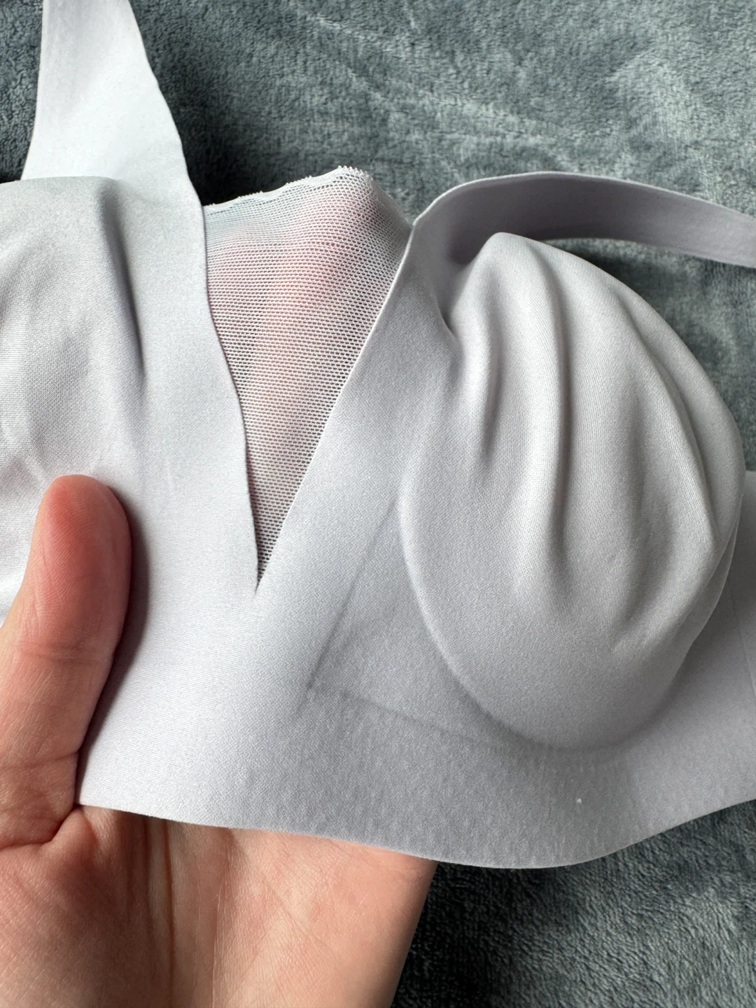 NEW! Knix Shadow Mesh T-Shirt Bra, Size S+ - photo 2