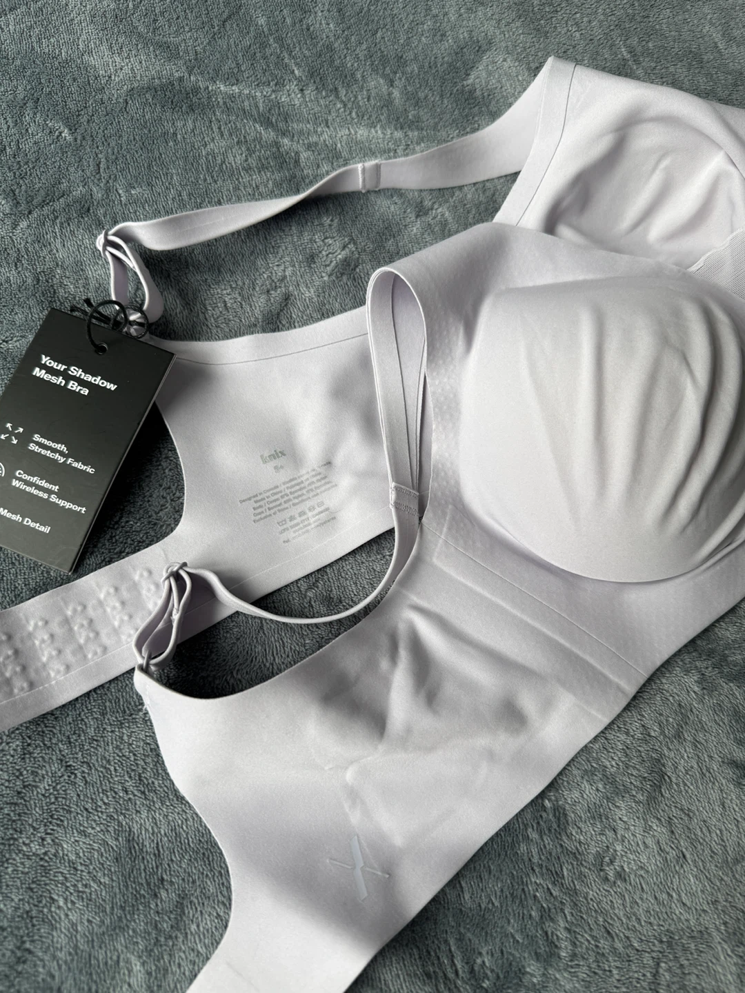 NEW! Knix Shadow Mesh T-Shirt Bra, Size S+ - photo 4