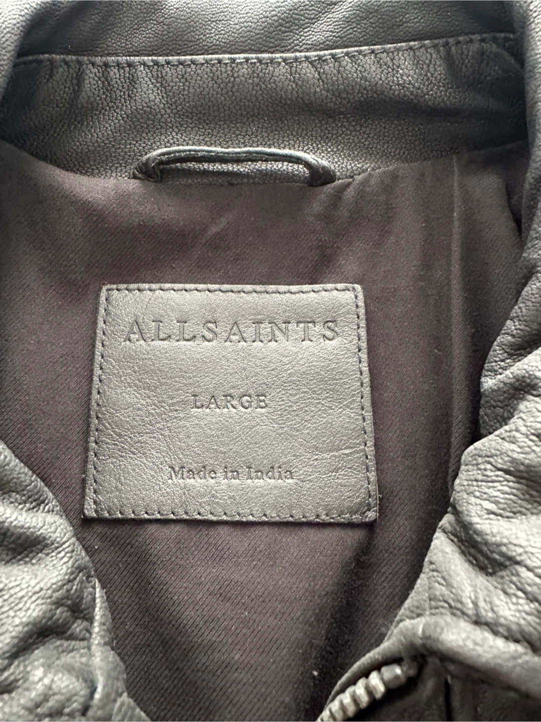 AllSaints Leather Jacket - photo 2