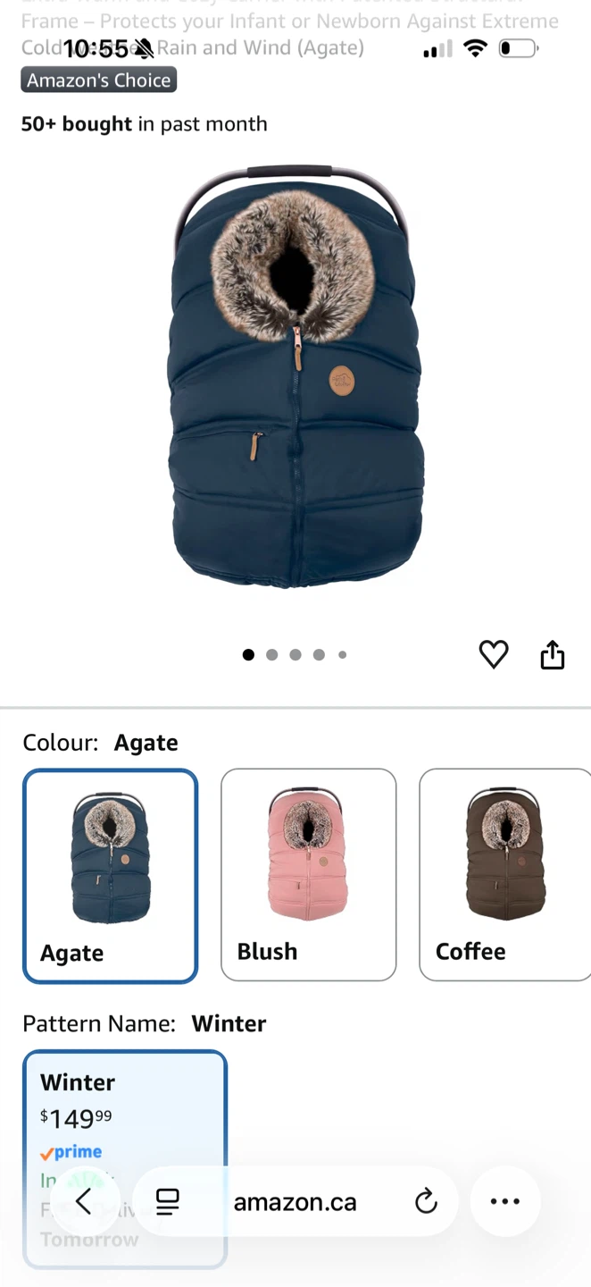 Petit Coulou Winter Car Sear