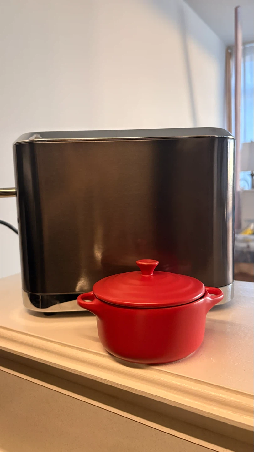 Le Creuset Mini Cocotte Red