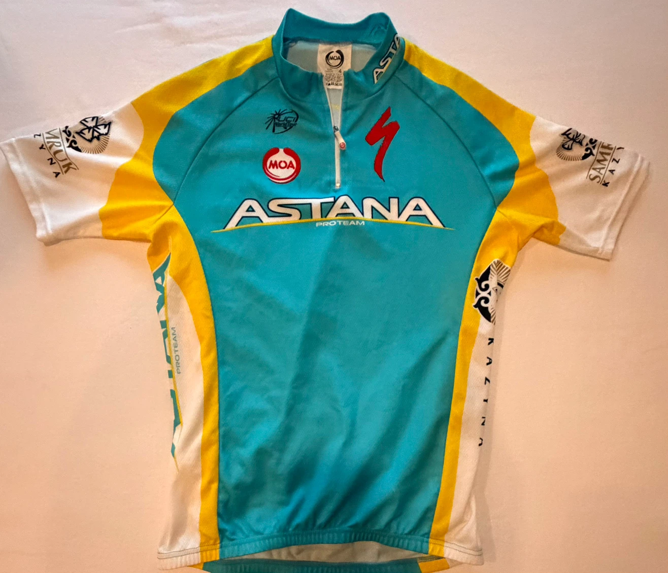 Maillot de vélo Astana Pro Team MOA