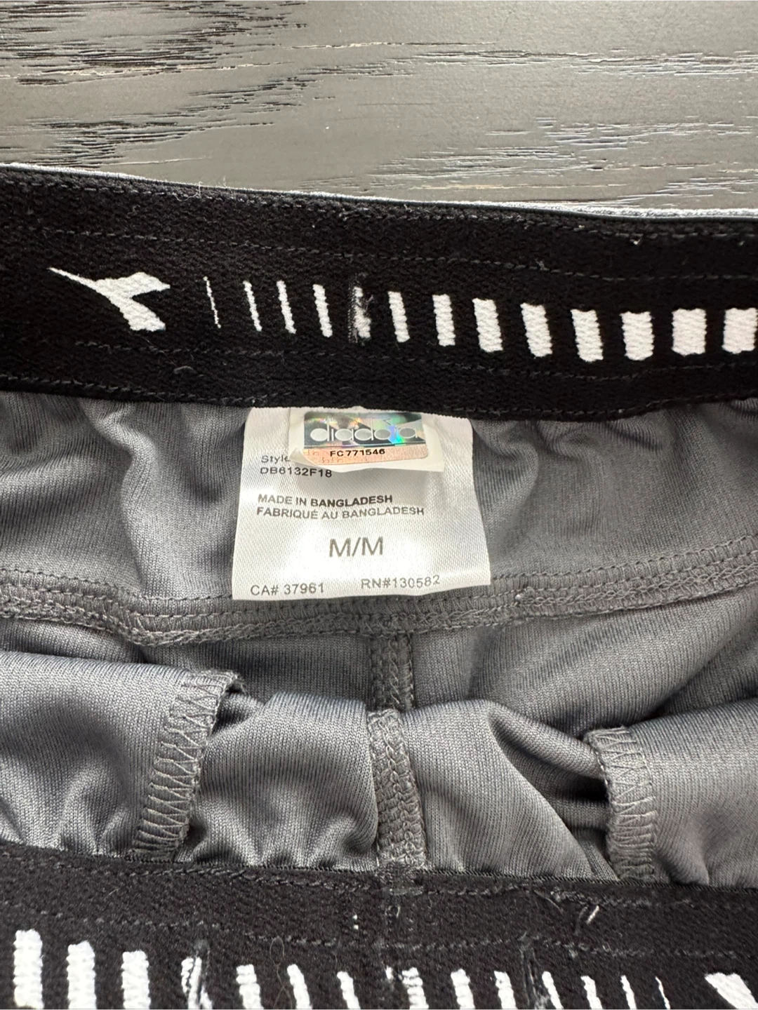 Diadora Grey Kid’s Athletic Shorts - photo 2