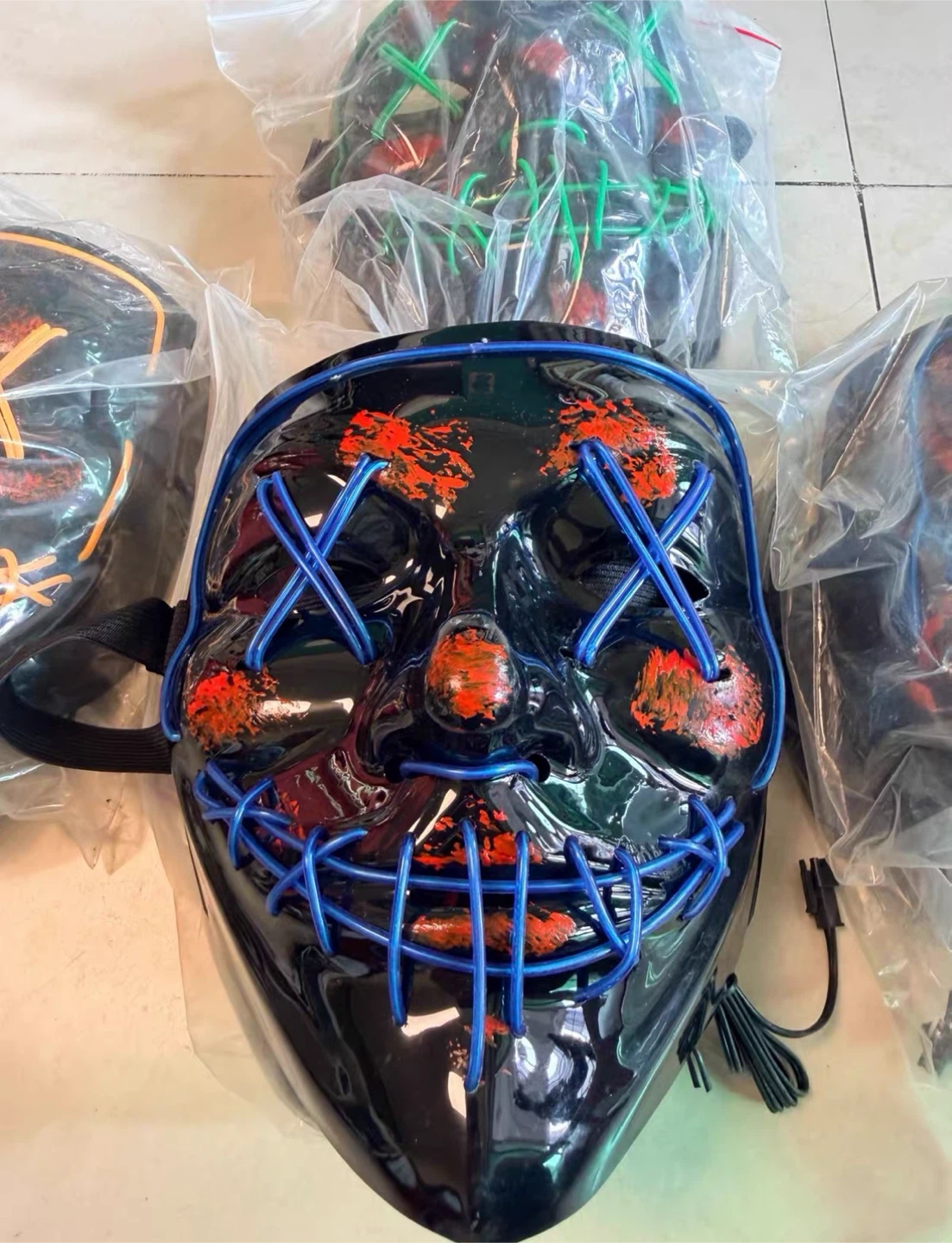 LED Light-Up Purge Masks - photo 2
