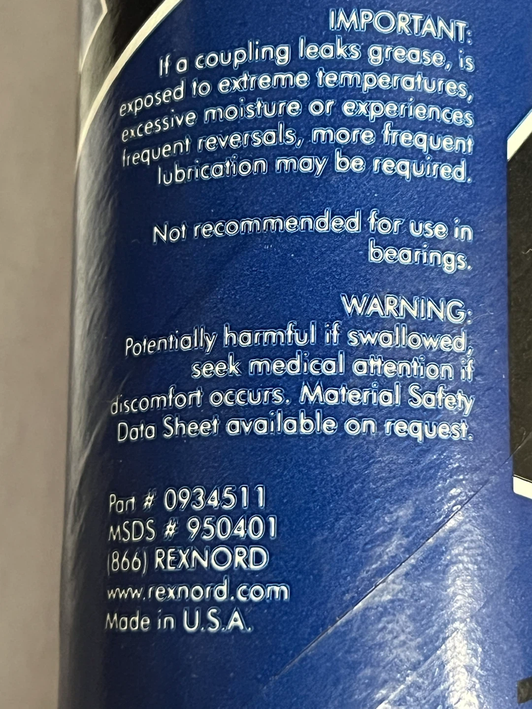 Falk Long Term Grease for Couplings - photo 5