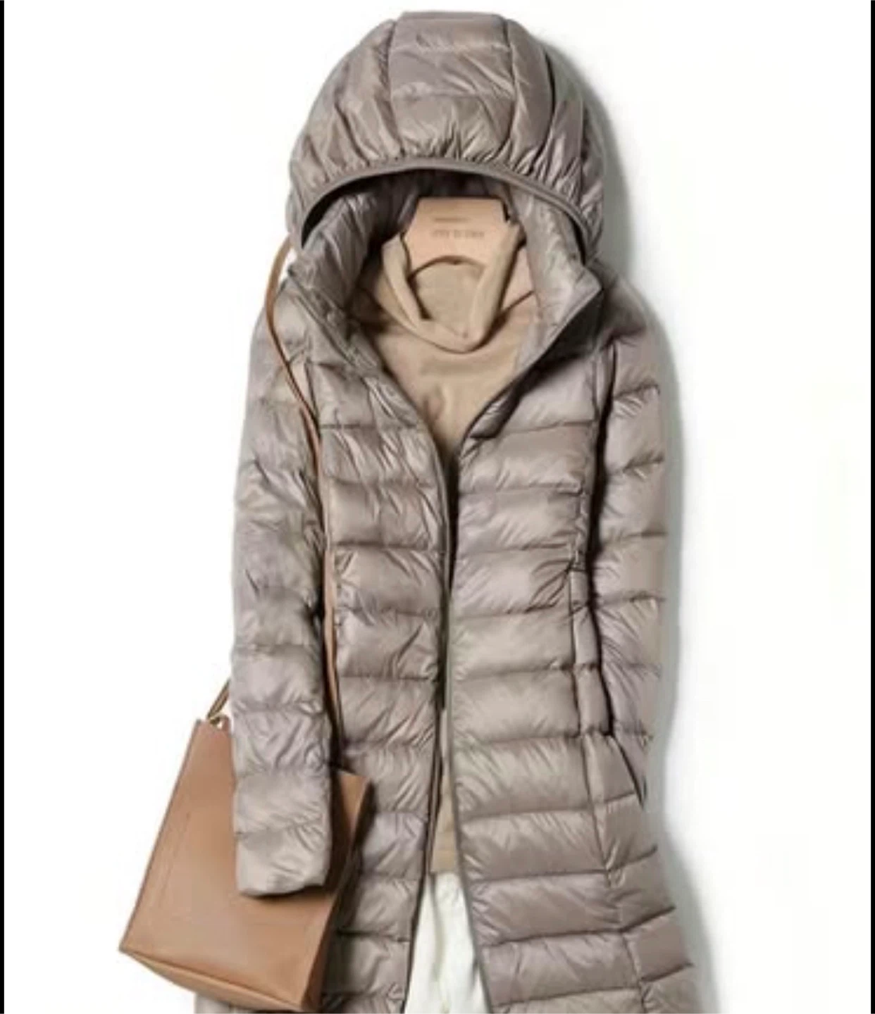 Lightweight Hooded Down Jacket size 8/10