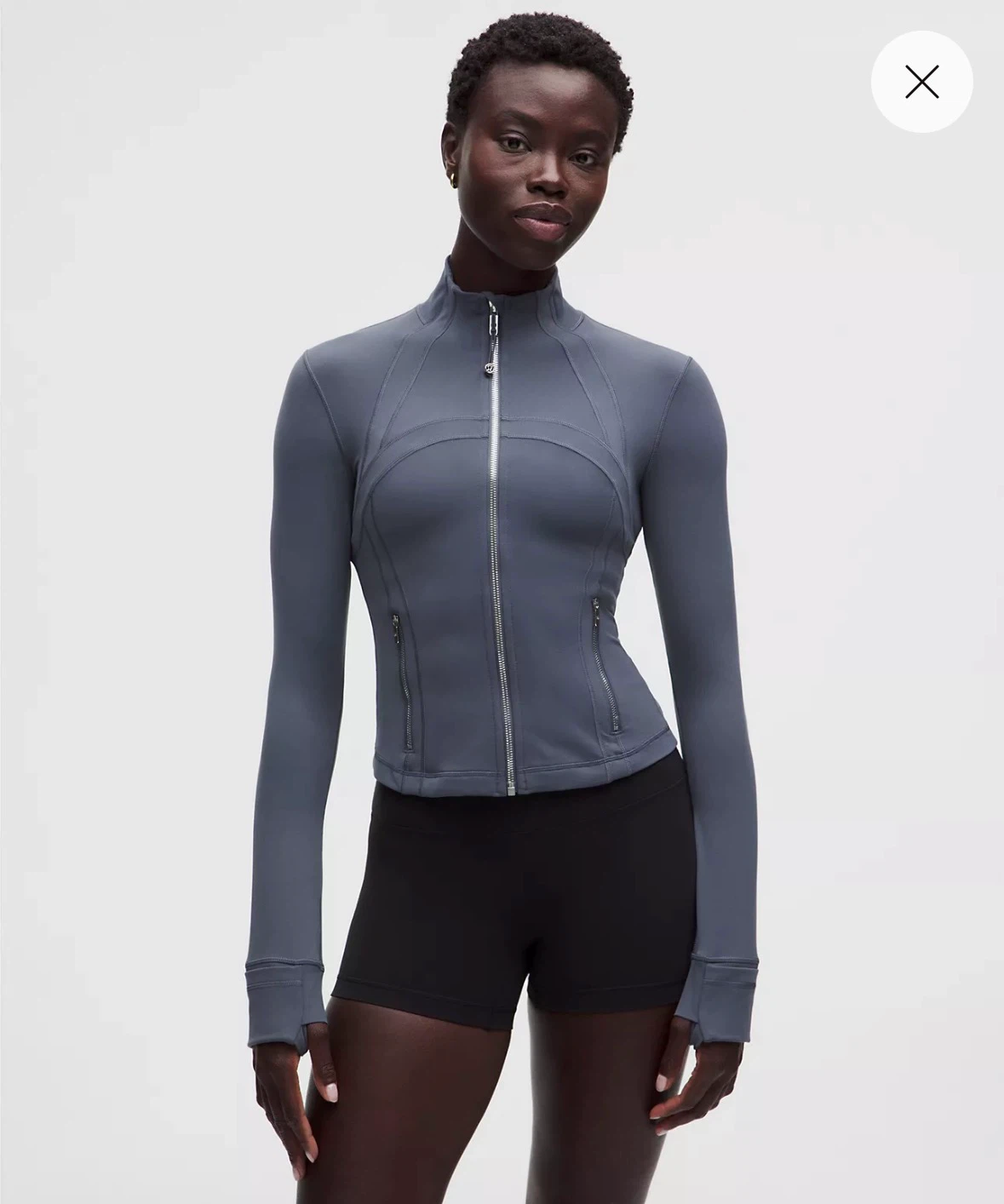 Lululemon Define Cropped Jacket Nulu Size 4