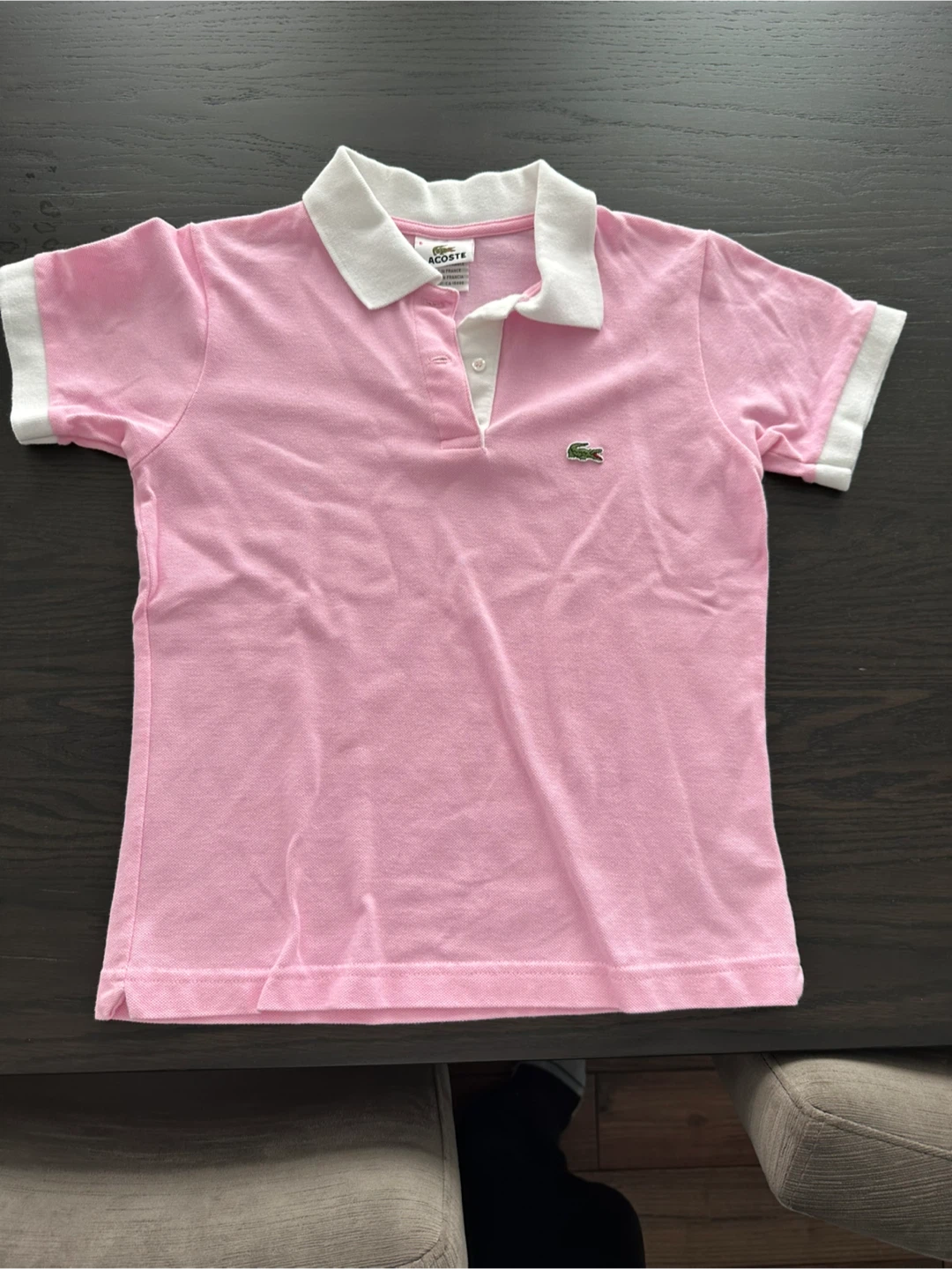 Lacoste Pink Polo Shirt