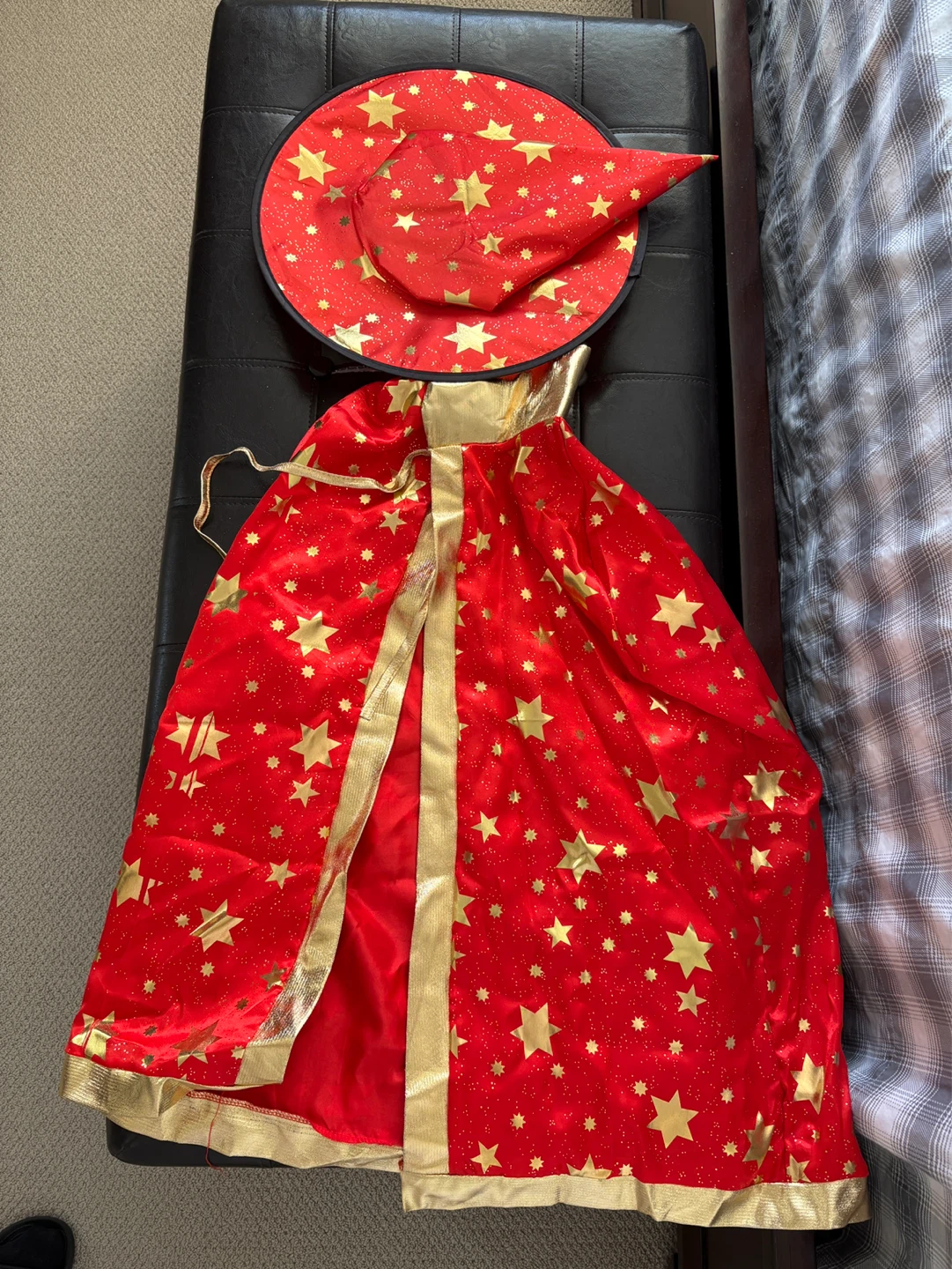 Kids Wizard Costume Cape and Hat