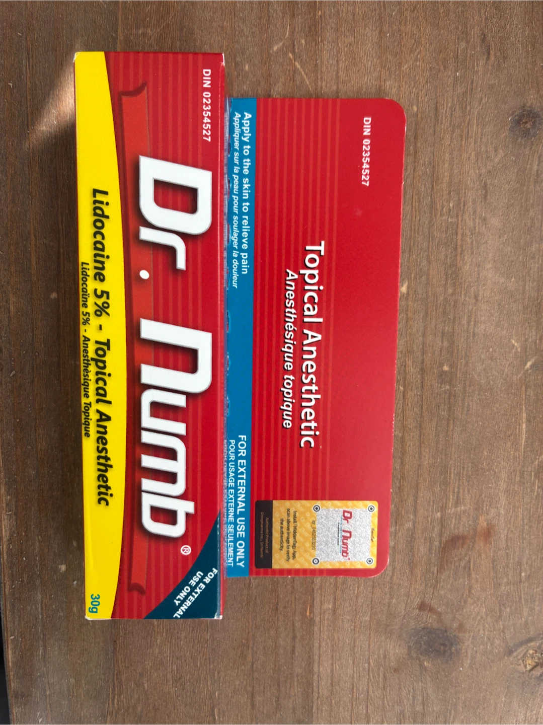 Dr. Numb Lidocaine 5% Topical Anesthetic 30g