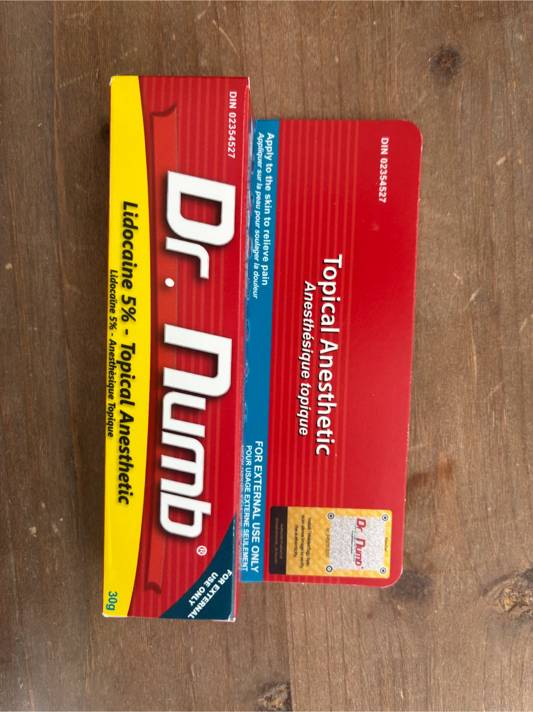Dr. Numb Lidocaine 5% Topical Anesthetic 30g - photo 2