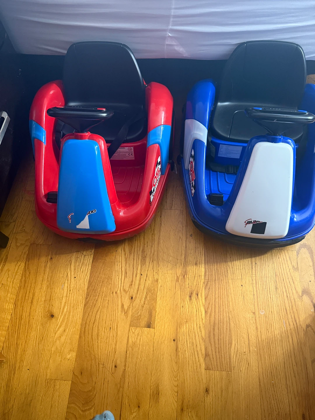 Set of 2 Elemra Bumper Cars for Kids