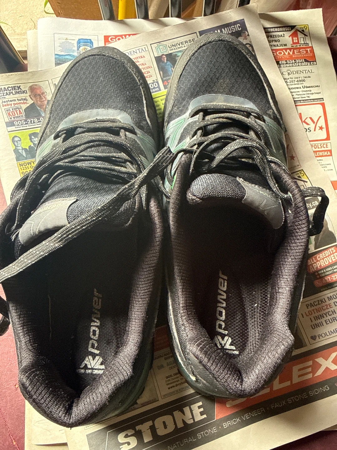 Power athletic running shoes - photo 3