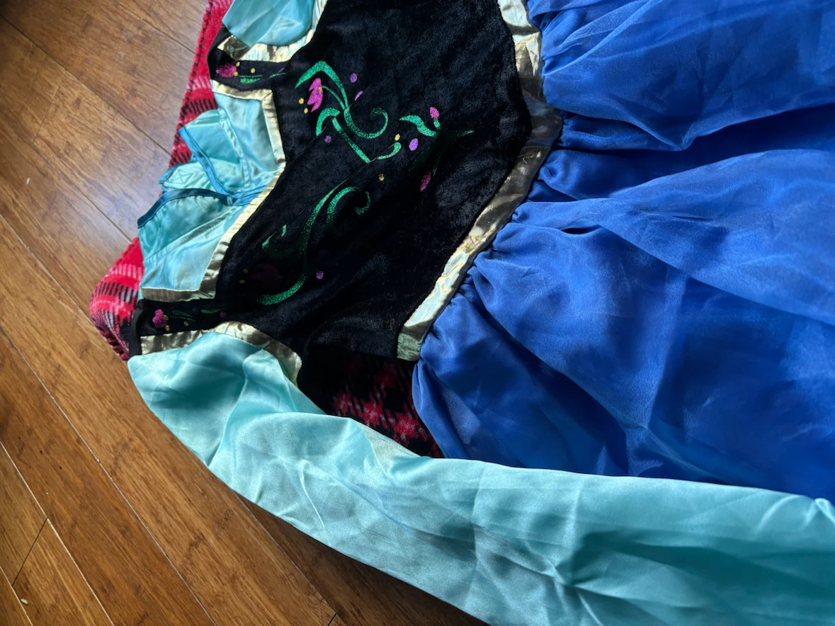 Disney Store Anna Costume Dress Size 140 - photo 2