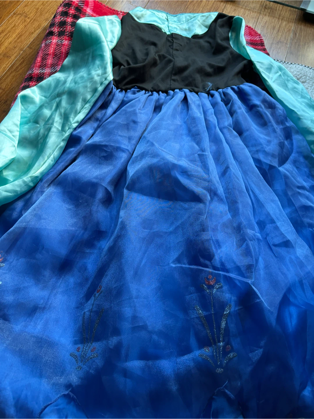 Disney Store Anna Costume Dress Size 140 - photo 5