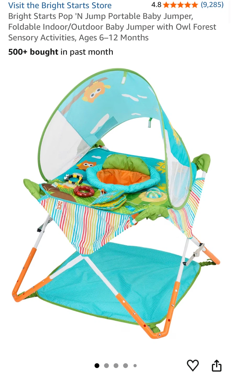 Bright Start Baby Jumper - photo 4