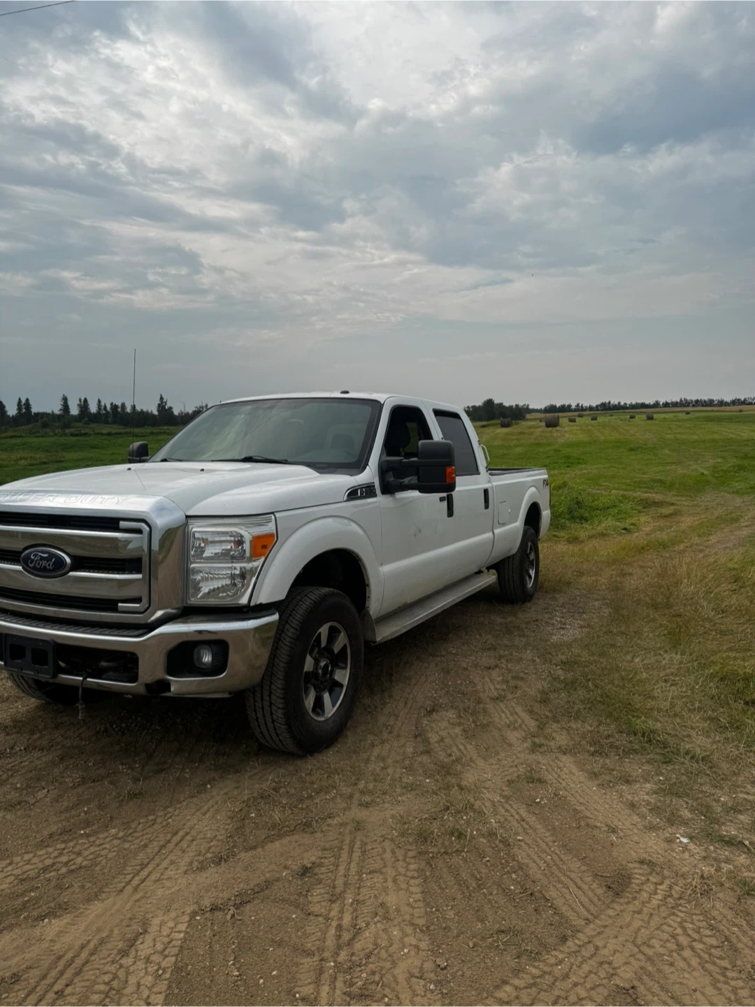 White Ford F-350 Super Duty FX4 - photo 2