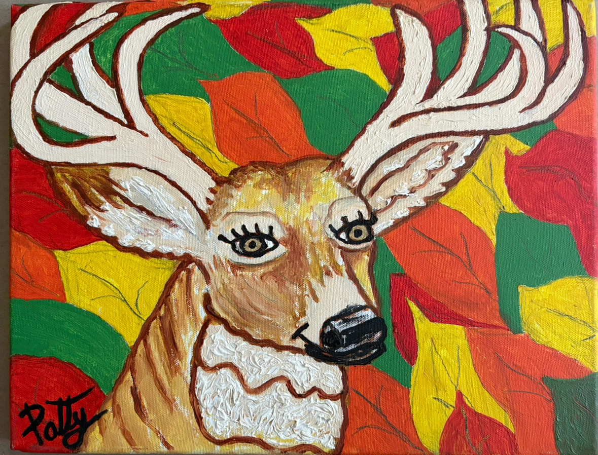 Painting - Deer by Patty O'Donnell Koch