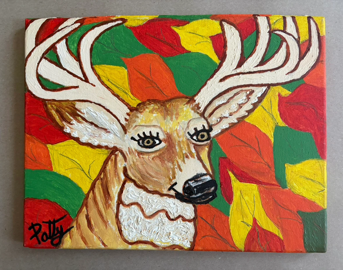 Painting - Deer by Patty O'Donnell Koch - photo 2
