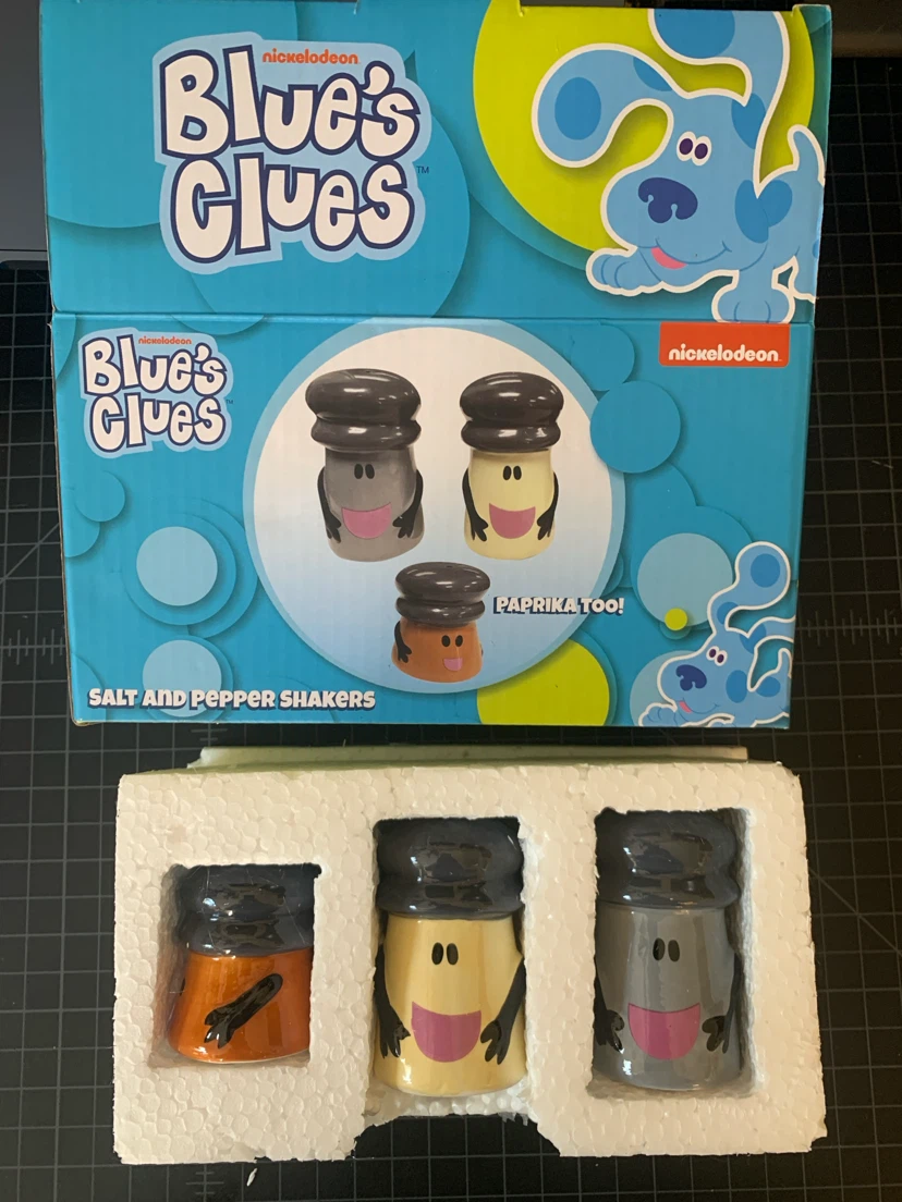 Nickelodeon Blue's Clues Salt and Pepper Shaker Set - photo 2
