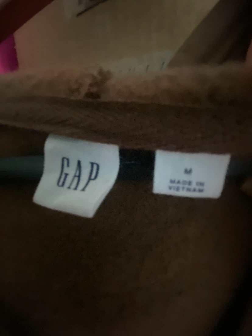 Brown Gap Zip-Up Hoodie - photo 2