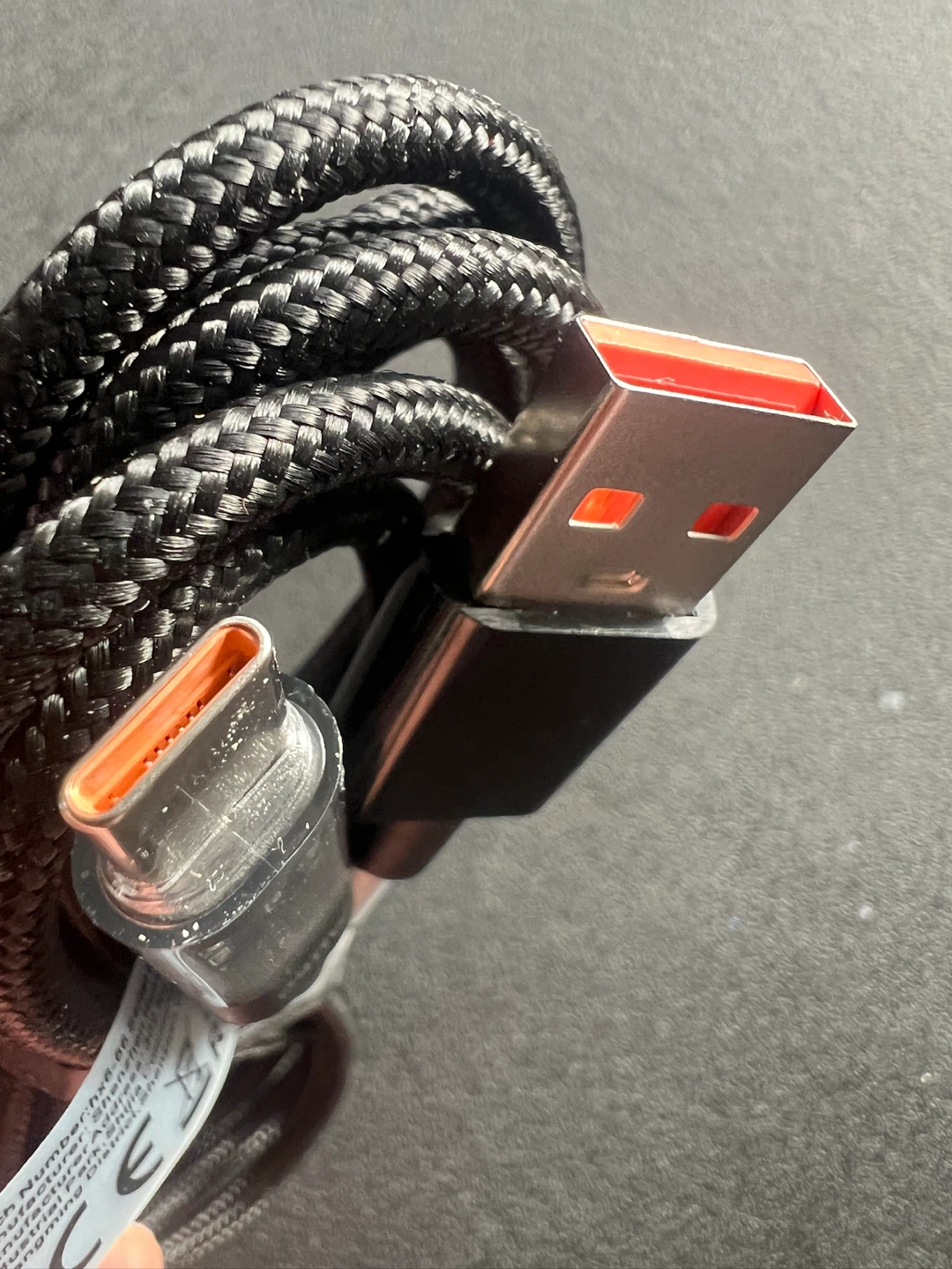 240W USB-A to USB-C Braided Cable
