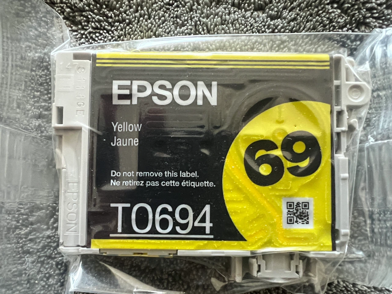 Epson 69 Ink Cartridges T0691 Black and T0694 Yellow - photo 2