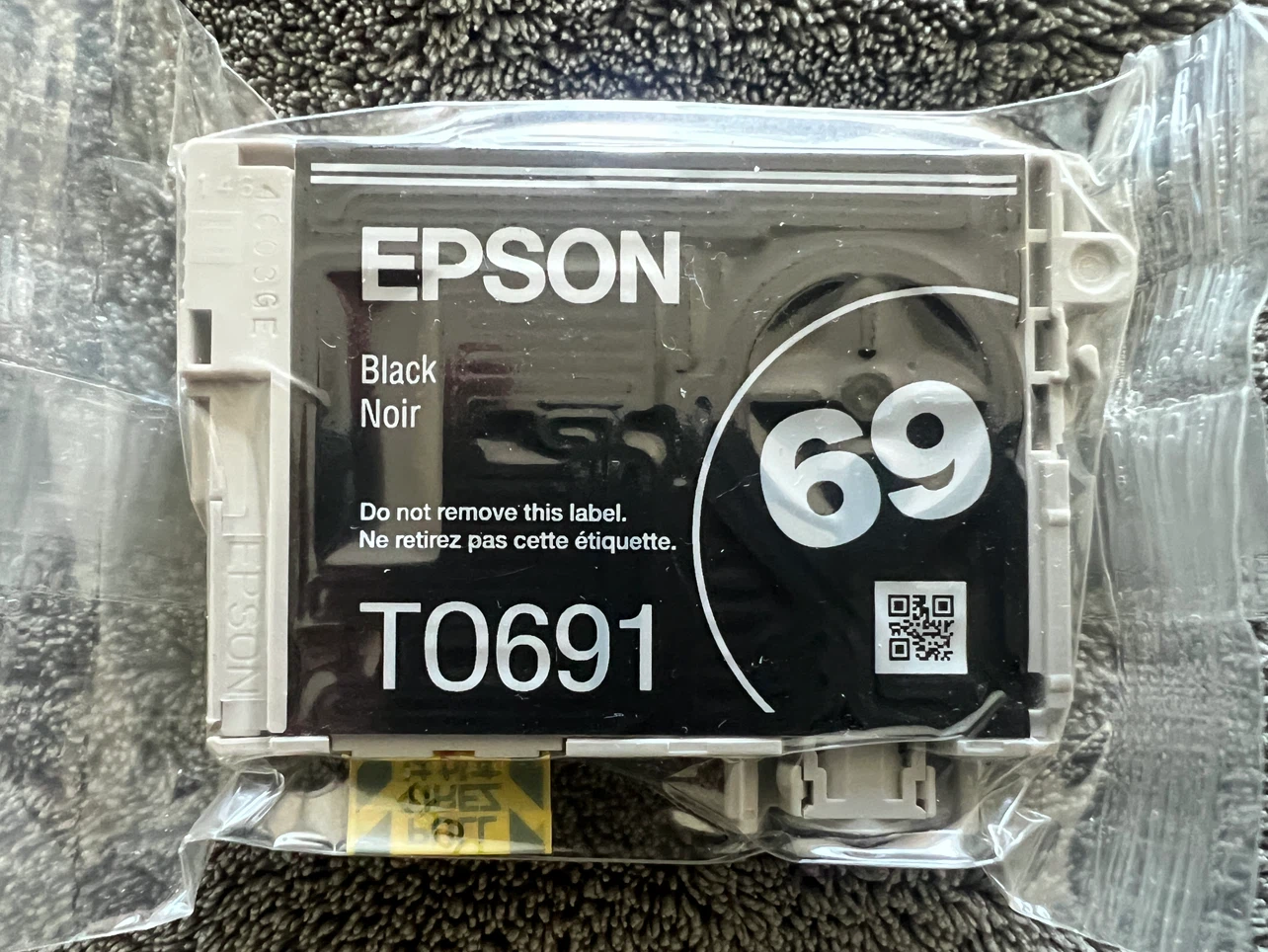 Epson 69 Ink Cartridges T0691 Black and T0694 Yellow - photo 3