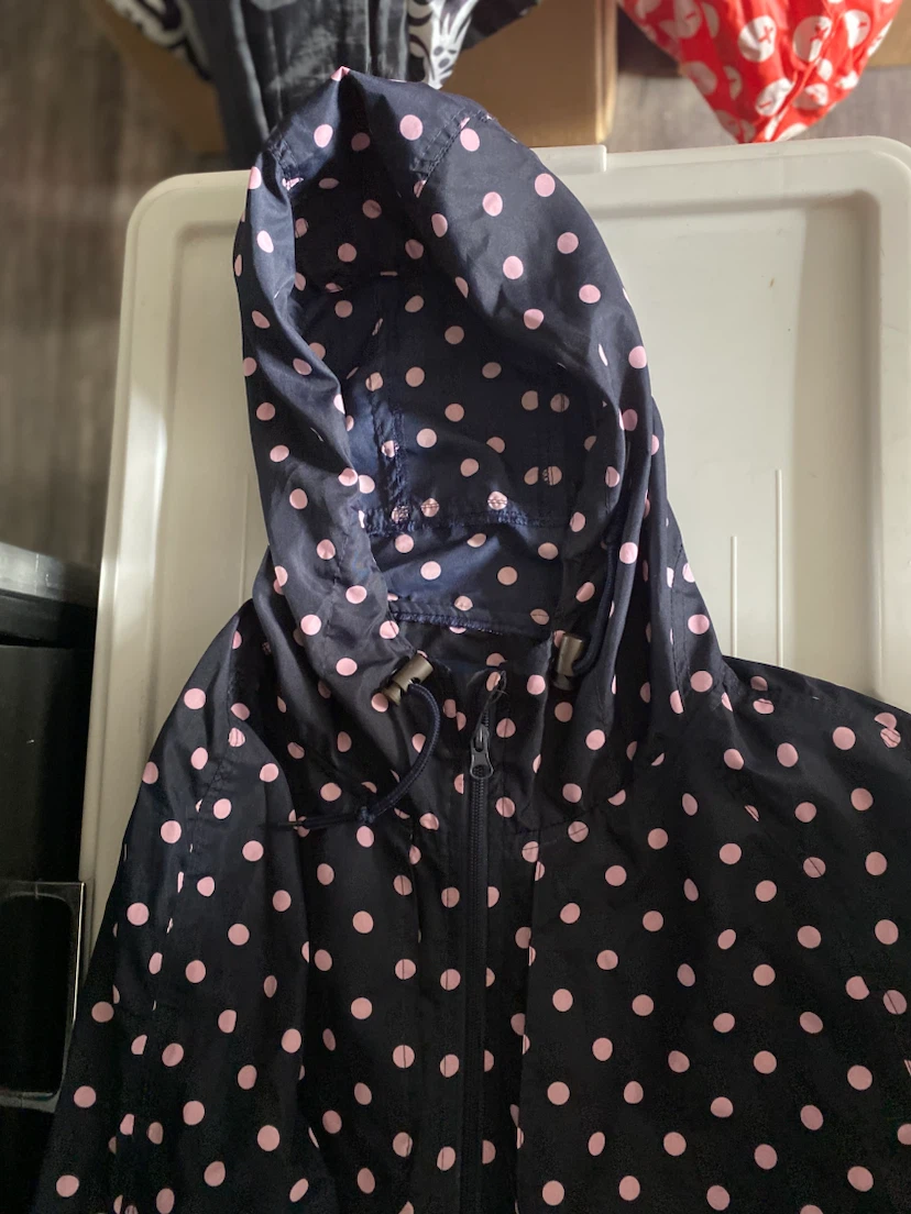 Denim Co. Polka Dot Parka in a Pocket - photo 5
