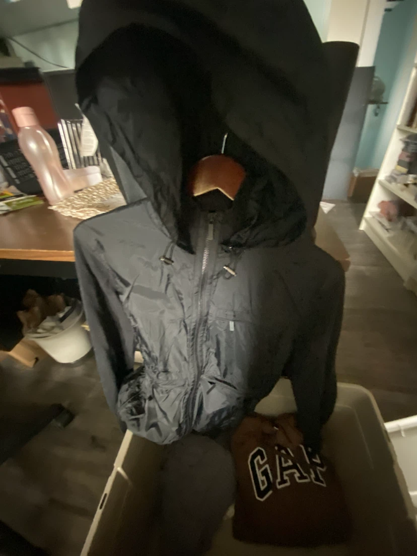 Black hooded jacket - photo 5