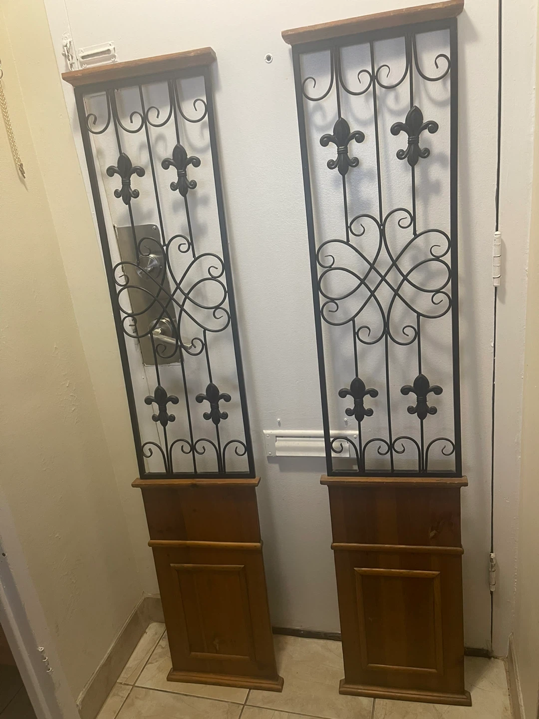 Set of Two Sheffield Home Metal and Wood Wall Panels - photo 2