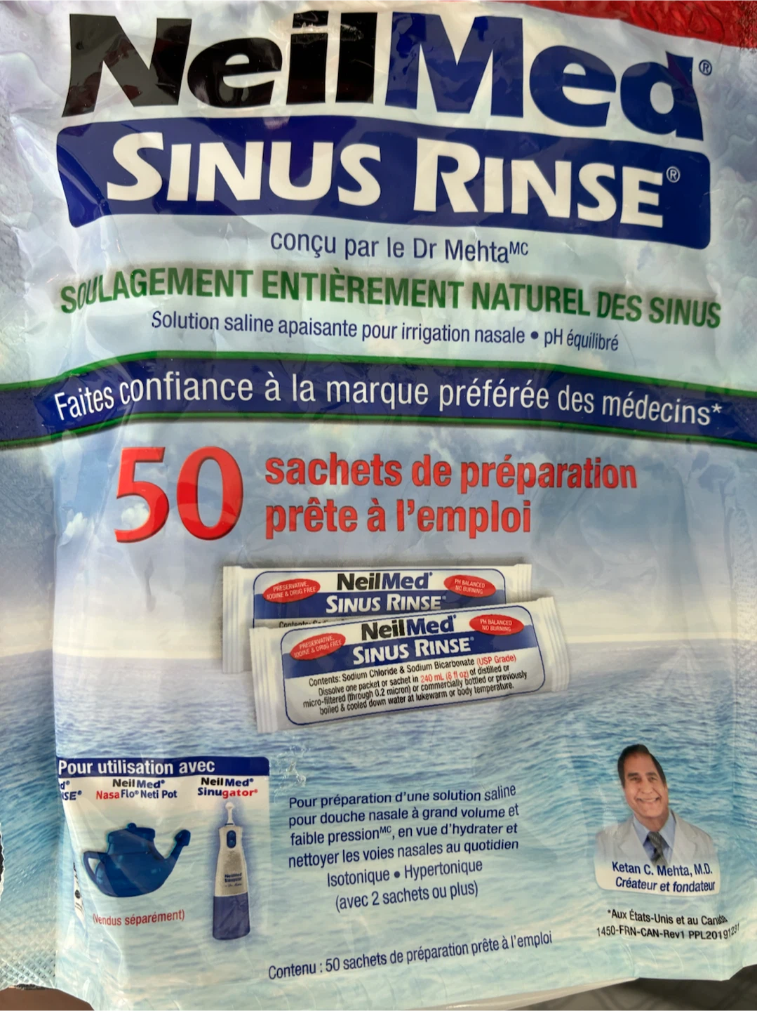 Neilmed - 48 sachets Nasal Rinse - photo 3