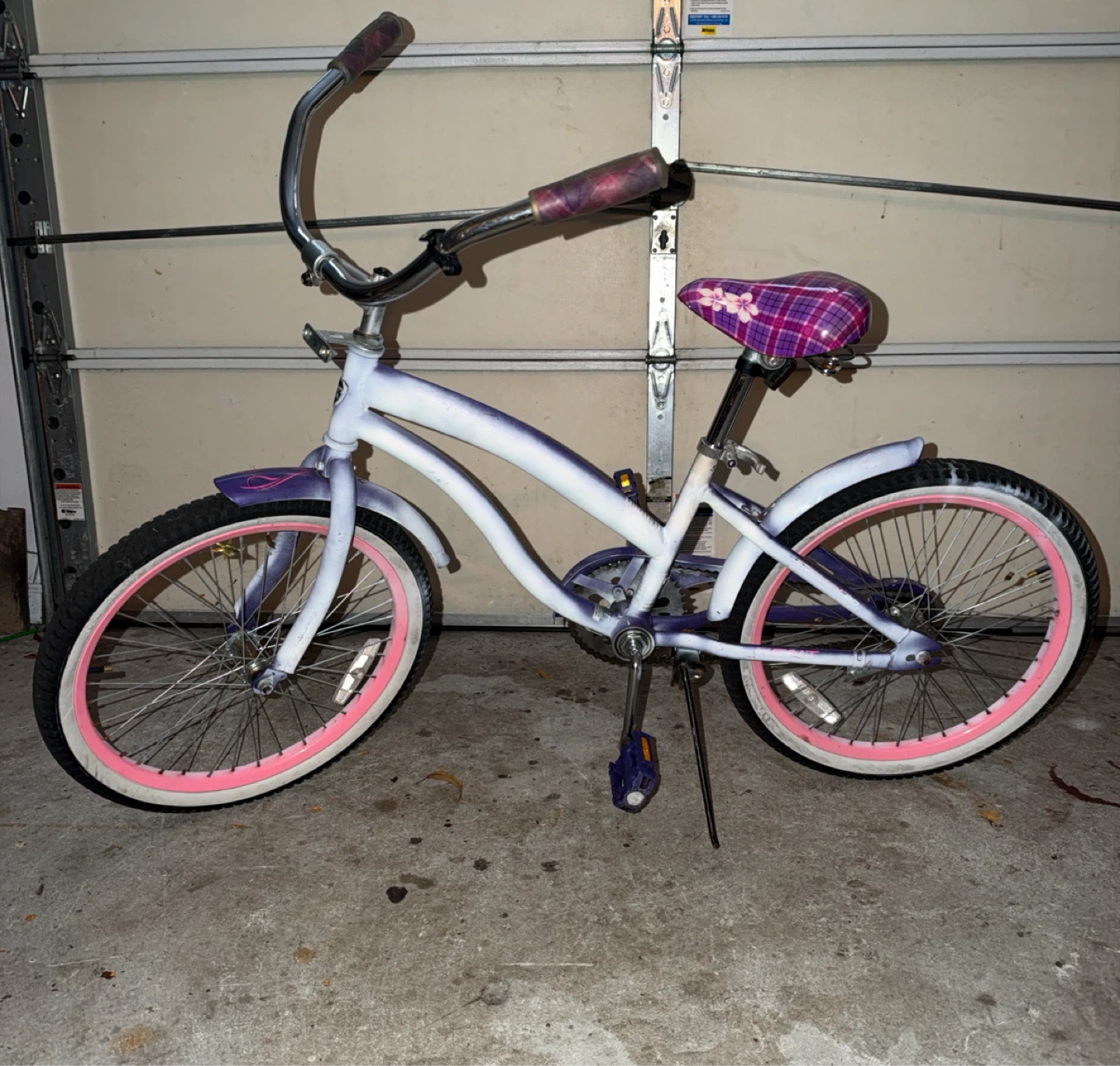 Kent 20" Cruiser Bike – Purple/Pink (DIY Project)