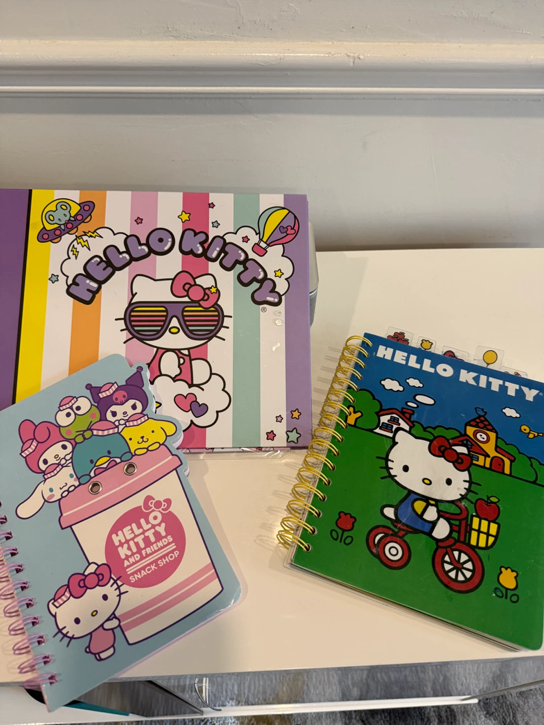 Brand new hello kitty note book and drawing bundle