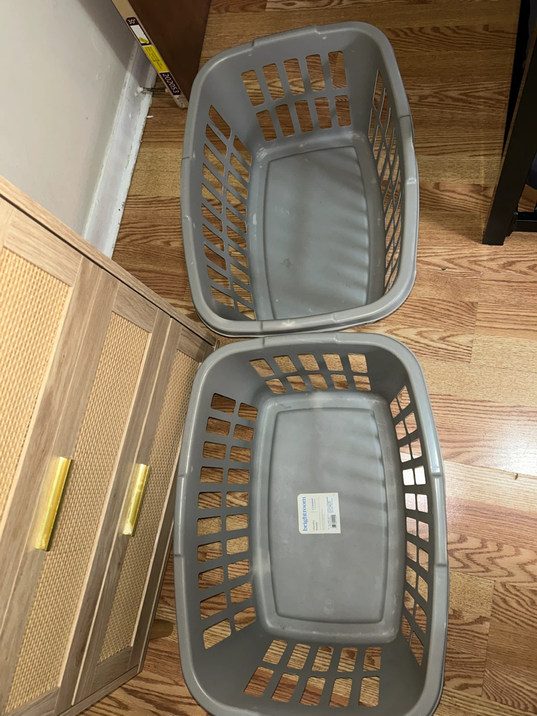 Two Brightroom Laundry Baskets