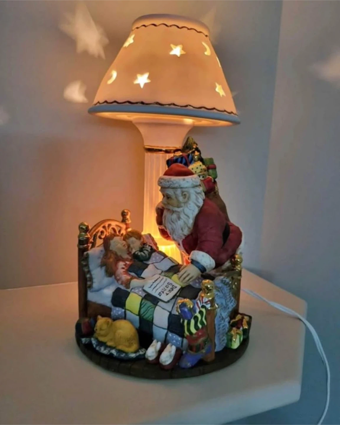 Santa Claus Bedtime Table Lamp
